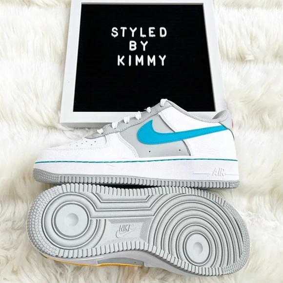 NIKE AIR FORCE 1 Sneakers Shoes AF1 New Shoe - Picture 3 of 6